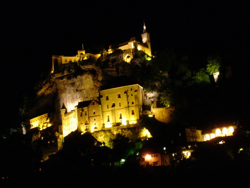  Rocamadour by night